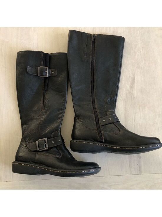 b.o.c. Shoes - b.o.c. Boho Size 7M Oliver Leather Riding Boots Buttery Soft Pebble Grain Leathe